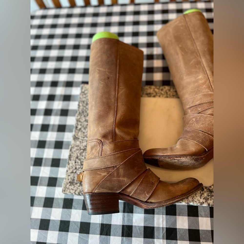 Sendra Leone Triple Buckle Boot SZ 8 - Picture 6 of 13